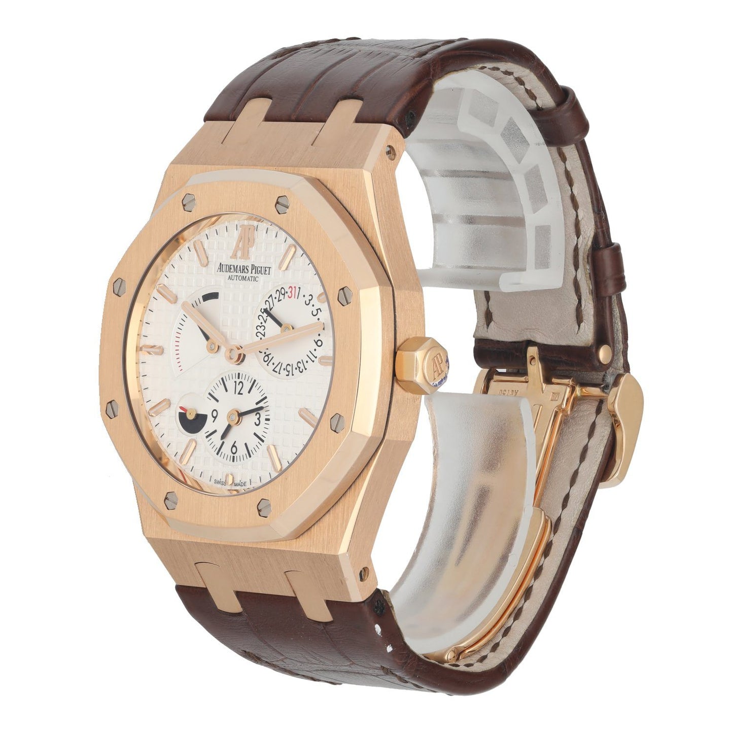 Audemars Piguet Royal Oak Dual Time 26120OR Men’s Watch Box Papers - Virtual