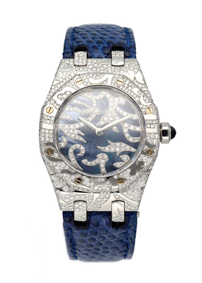 Audemars Piguet Royal Oak Leaves 67607BC Diamonds Set Ladies Watch - Virtual