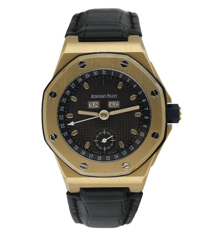 Audemars Piguet Royal Oak Offshore 25808BA 18K Yellow Gold Archives Papers - Wristwatch