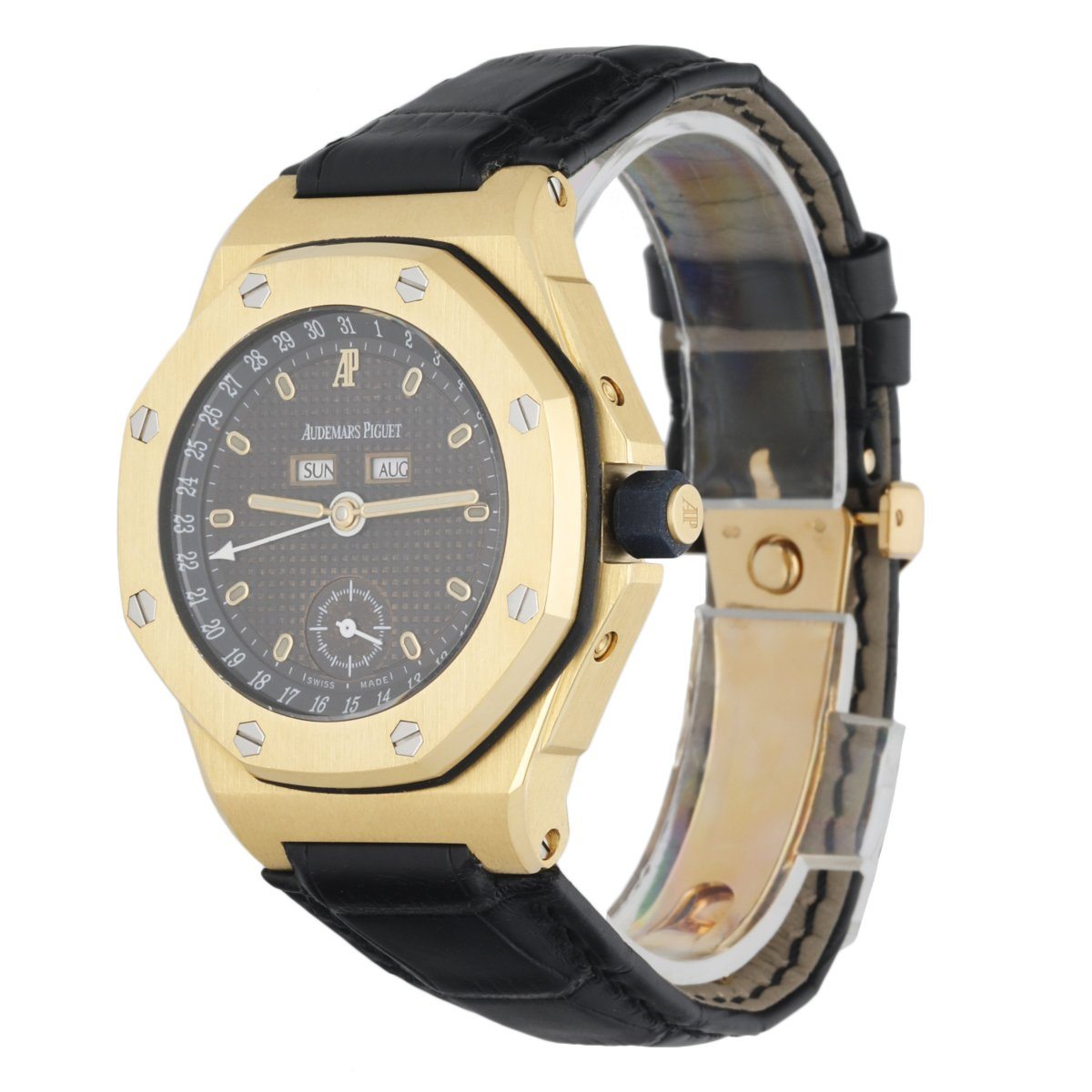 Audemars Piguet Royal Oak Offshore 25808BA 18K Yellow Gold Archives Papers - Wristwatch