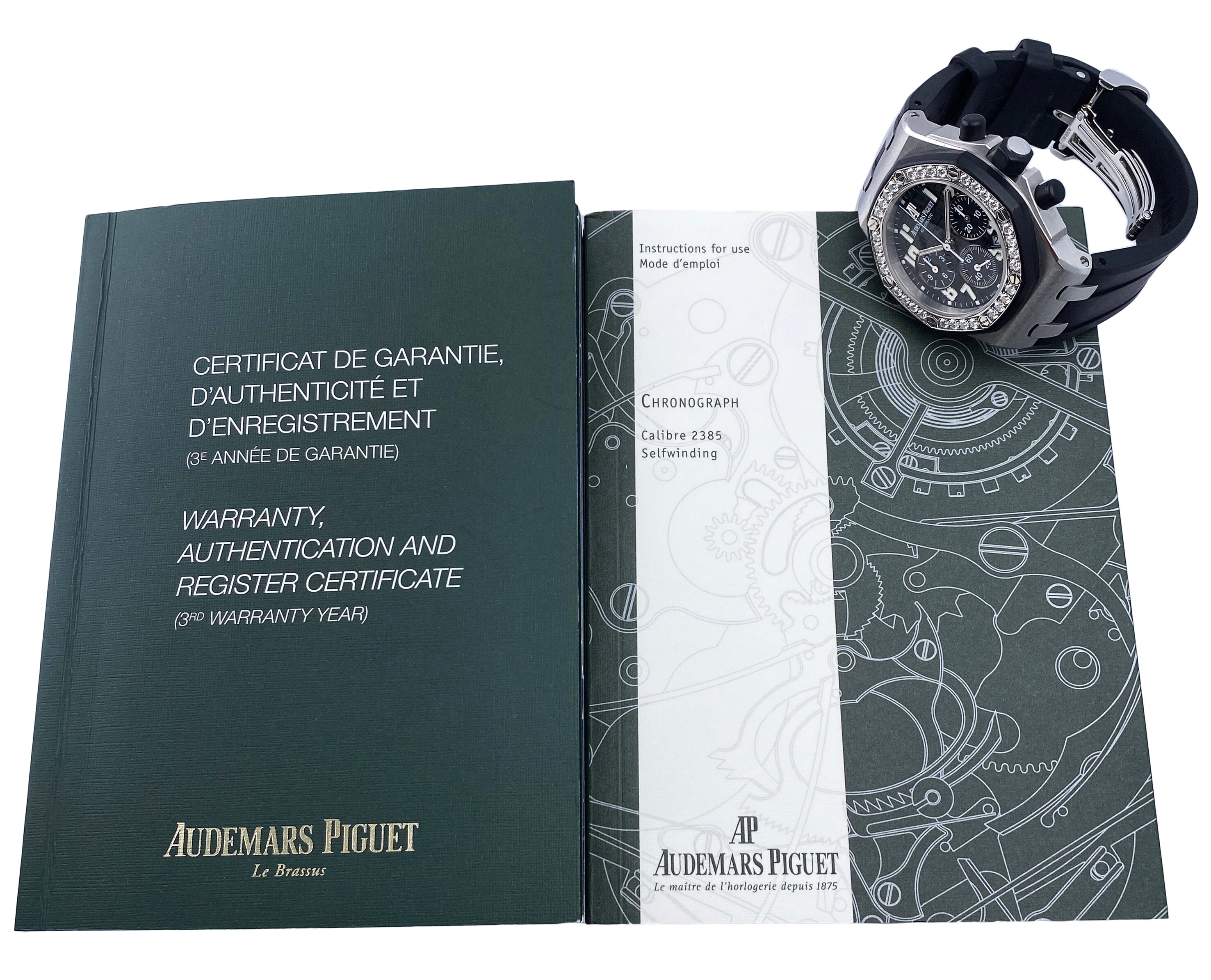 Audemars Piguet ノベルティ2冊 Audemars Piguet Royal Oak Offshore 26048SK Diamond Black – Phigora