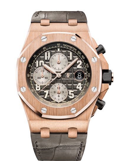 Audemars Piguet Royal Oak Offshore 26470OR.OO.A125CR.01 18K Pink Gold Mens Watch Box & Papers - Virtual