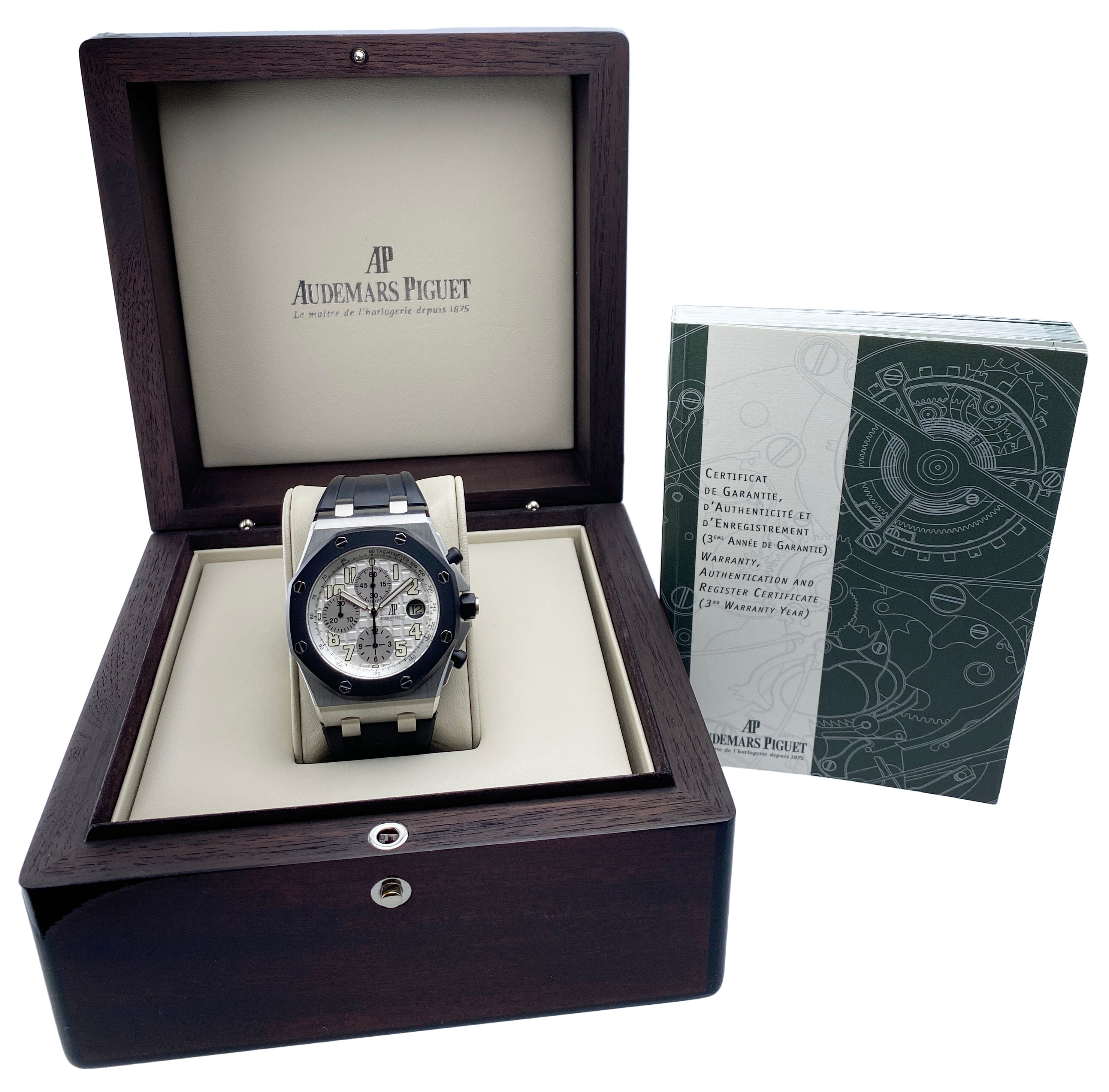 Audemars Piguet Royal Oak Offshore 25940SK Mens Watch Box Papers