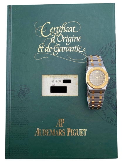 Audemars Piguet Royal Oak 6339SA Diamond Champagne Dial Ladies Watch Papers - Watches