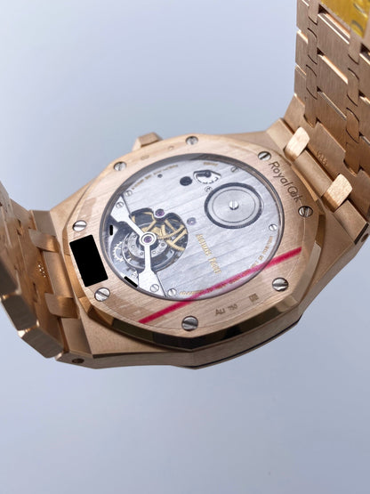 Audemars Piguet Royal Oak Tourbillion 265100R Blue Dial Mens WatchBox Papers - Wristwatch