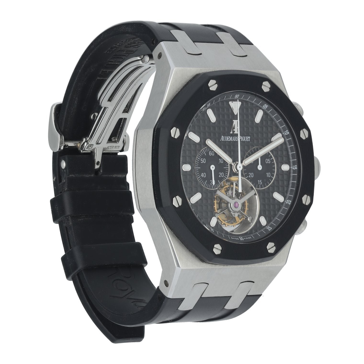 Audemars Piguet Royal Oak Tourbillon Chronograph 26377SK.OO.D002CA.01 Men’s Watch Box & Papers - Virtual