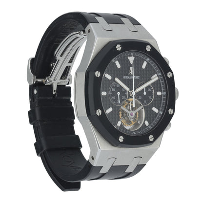 Audemars Piguet Royal Oak Tourbillon Chronograph 26377SK.OO.D002CA.01 Men’s Watch Box & Papers - Virtual