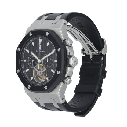 Audemars Piguet Royal Oak Tourbillon Chronograph 26377SK.OO.D002CA.01 Men’s Watch Box & Papers - Virtual