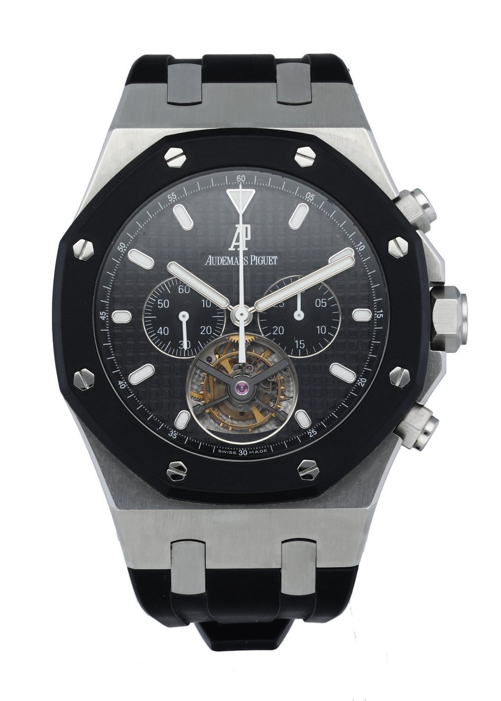 Audemars Piguet Royal Oak Tourbillon Chronograph 26377SK.OO.D002CA.01 Men’s Watch Box & Papers - Virtual