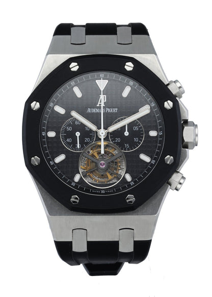 Audemars Piguet Royal Oak Tourbillon Chronograph 26377SK.OO.D002CA.01 Men’s Watch Box & Papers - Virtual