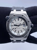 Audemers Piguet Royal Oak Offshore Diver 15710ST Silver Dial Mens Watch
