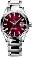 BALL Engineer III Marvelight Chronometer Burgundy Dial Rainbow Watch Box Papers