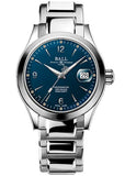 BALL Engineer III Ohio Chronometer Blue Dial Mens Watch Box Papers - Wristwatch