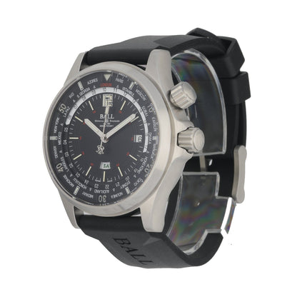 Ball Engineer Master II DG2022A-P3A-BK World Time Men’s Watch Box Papers - Wristwatch