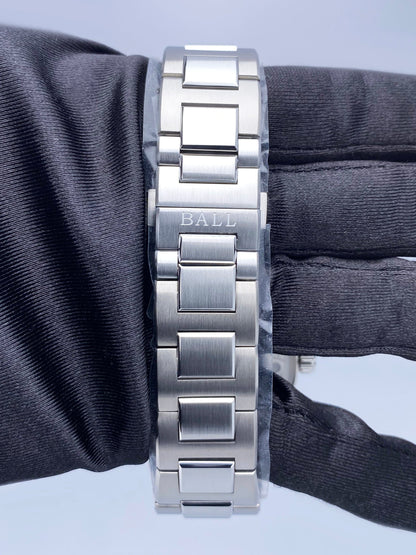 Ball Roadmaster Rescue Chronograph 42mm White Dial Mens Watch Box Papers - Watches