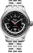 BALL Worldtime GM2020D-S1CJ-BK Mens Watch Box Papers - Wristwatch