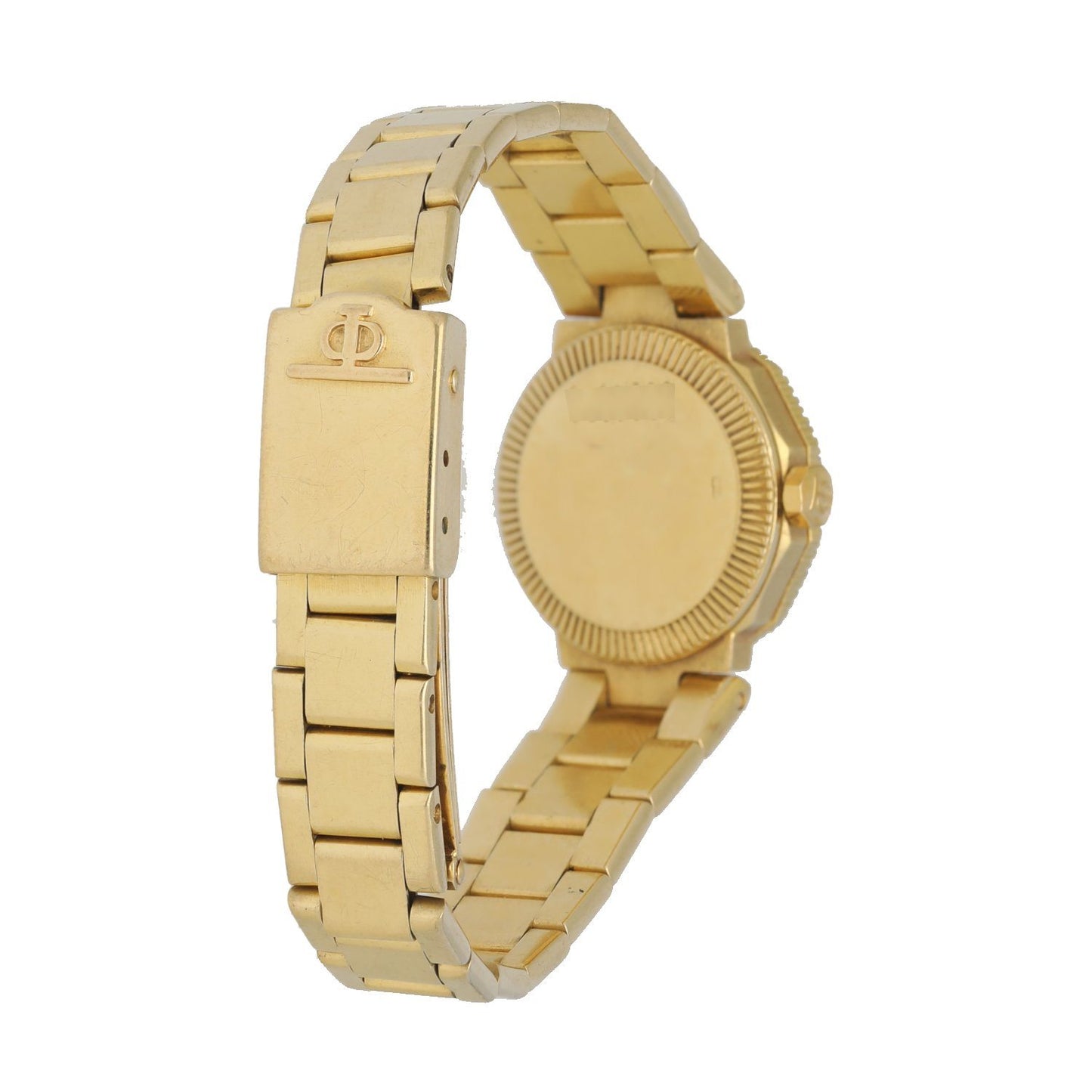 Baume & Mercier 18k Yellow Gold Diamond Bezel Ladies Watch - Wristwatch