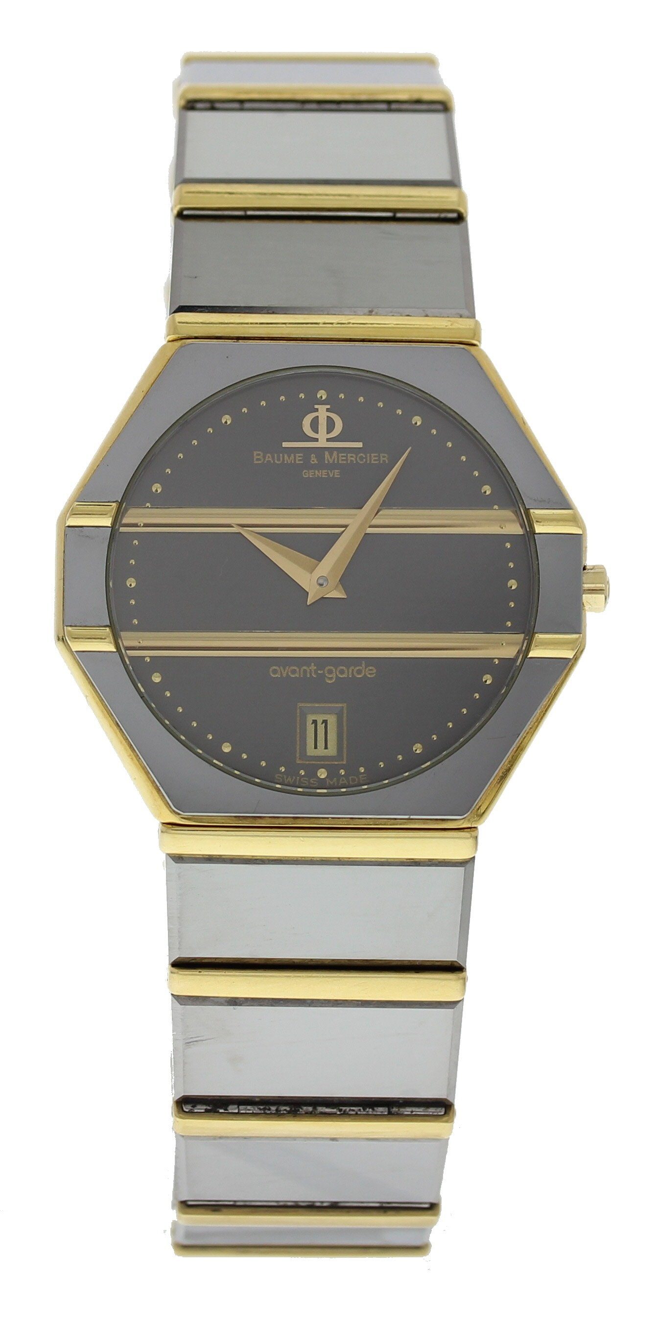 Baume & Mercier Avant-Garde 5138.038 18k YG and Tungsten - Wristwatch