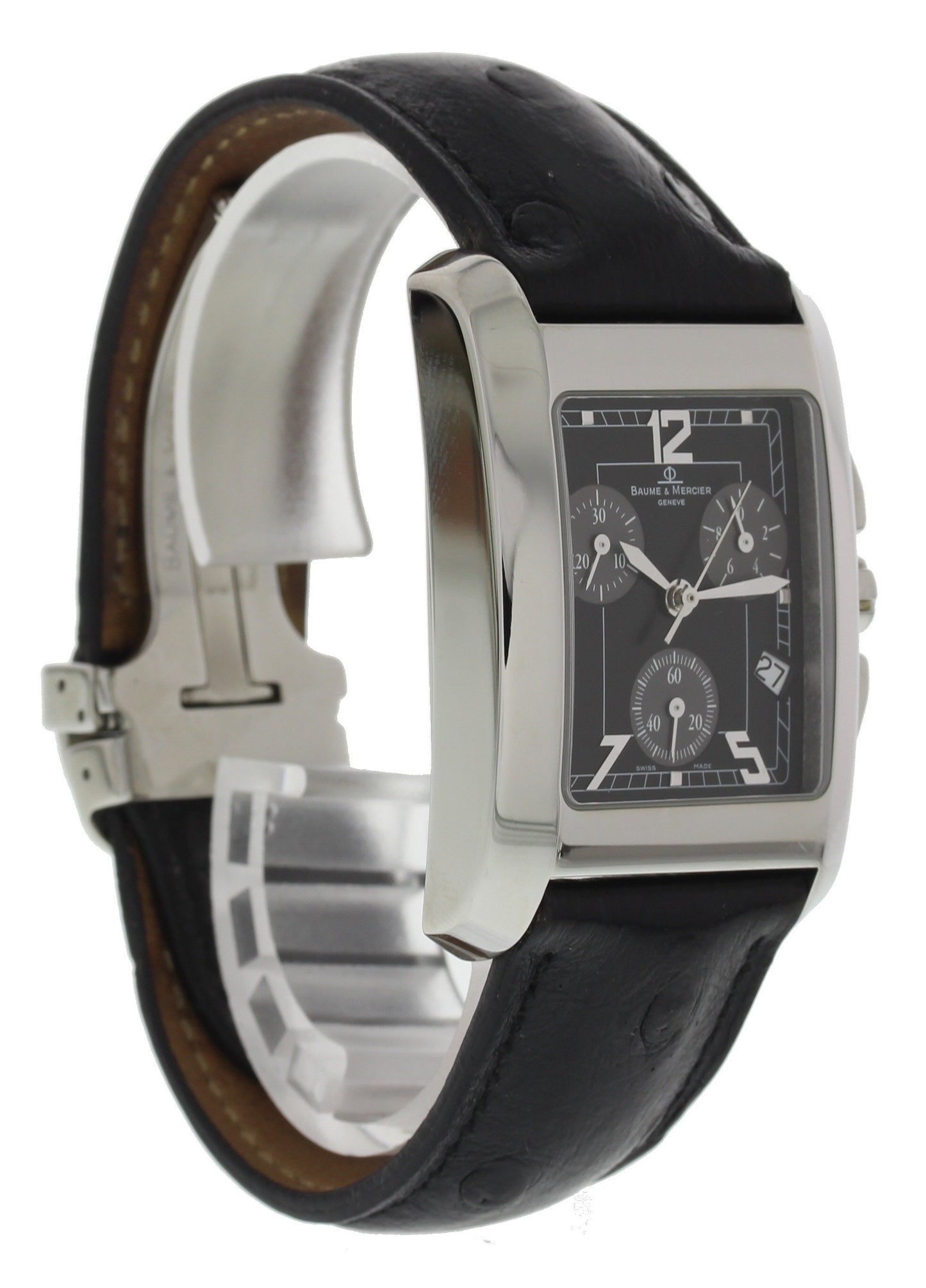 Baume & Mercier Quartz Chronograph 65341 W/ Papers