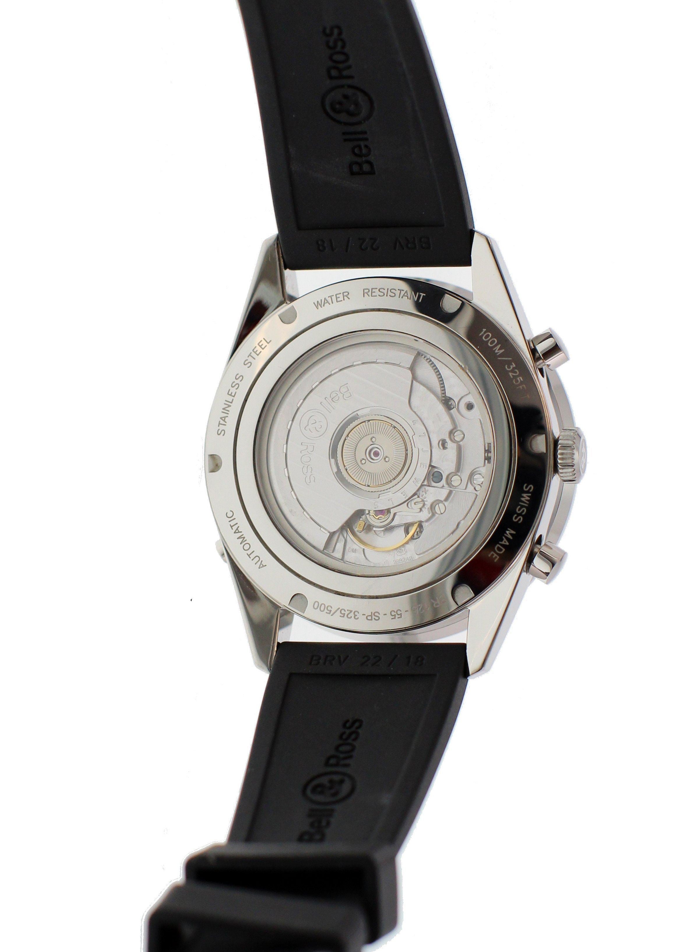 Bell And Ross Vintage Sport BR-126-55-SP GMT Flyback Men's – Phigora