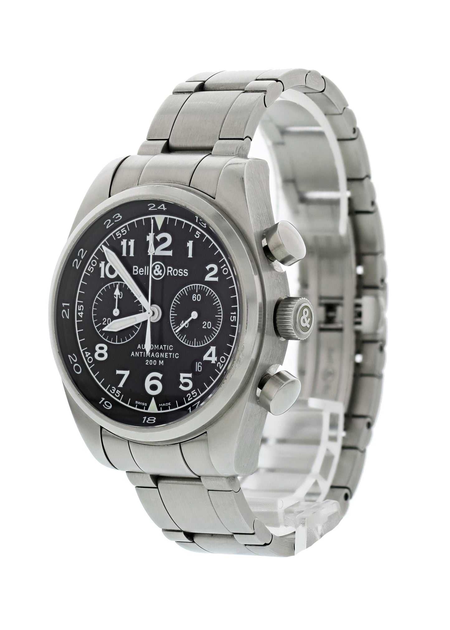 Bell & Ross Chronograph 126.Xl Mens Watch - Virtual