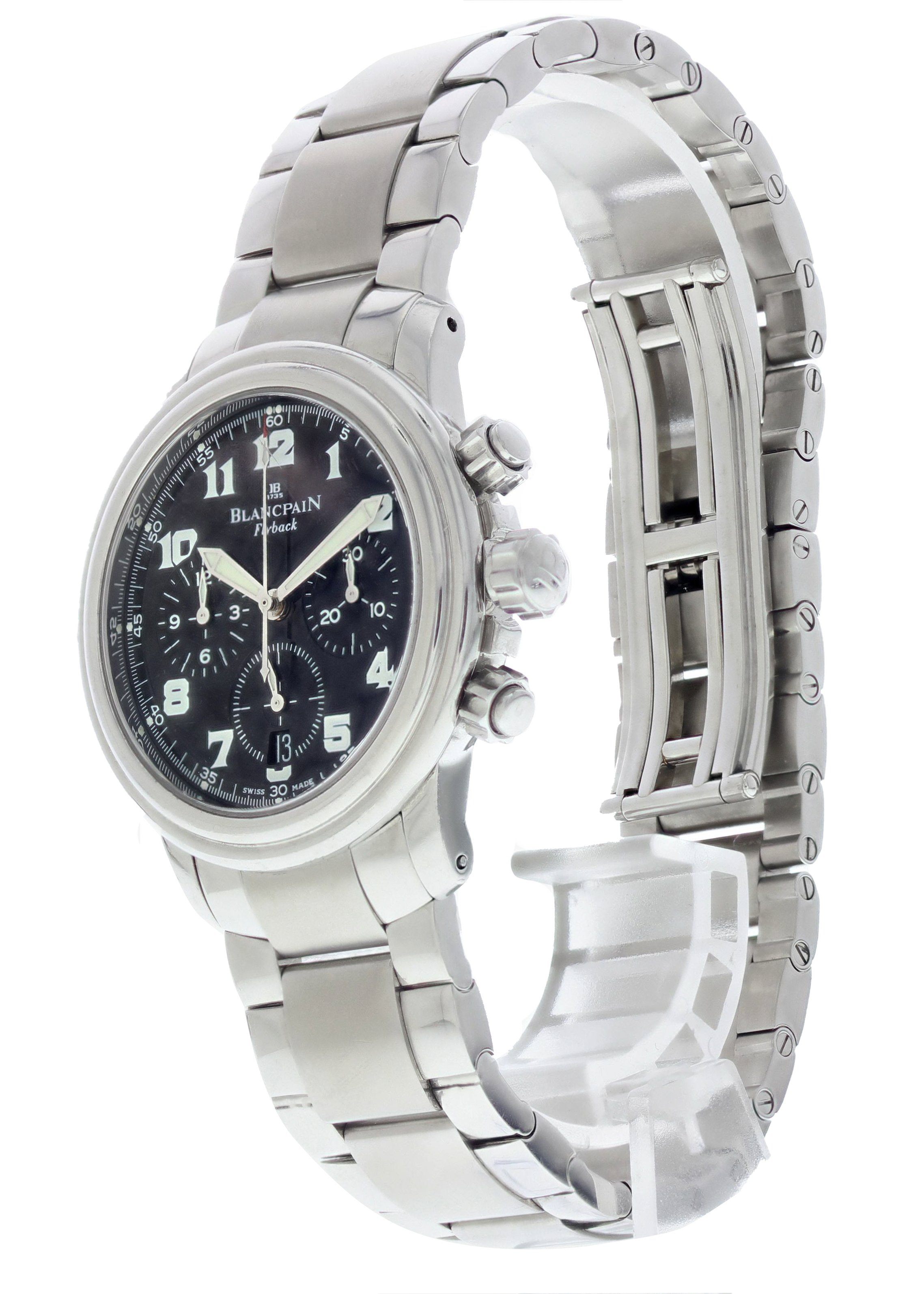 Blancpain Leman Flyback Chronograph 2185F-1130-71 Mens – Phigora