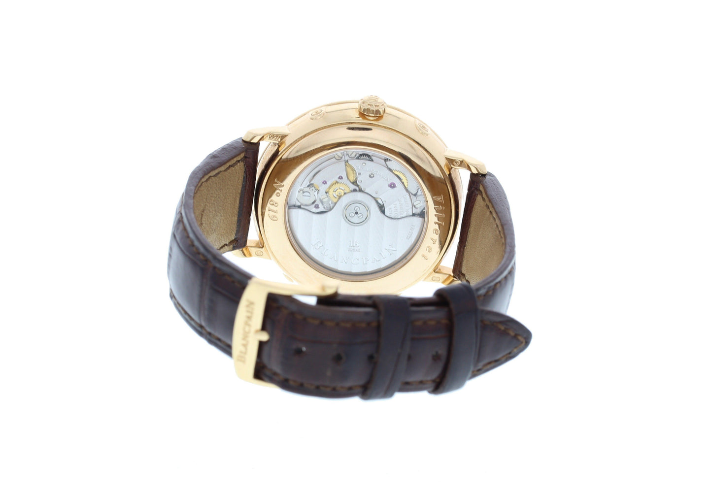 Blancpain Villeret 6263A-3642 18k Rose Gold Complete Calendar Moonphase - Wristwatch