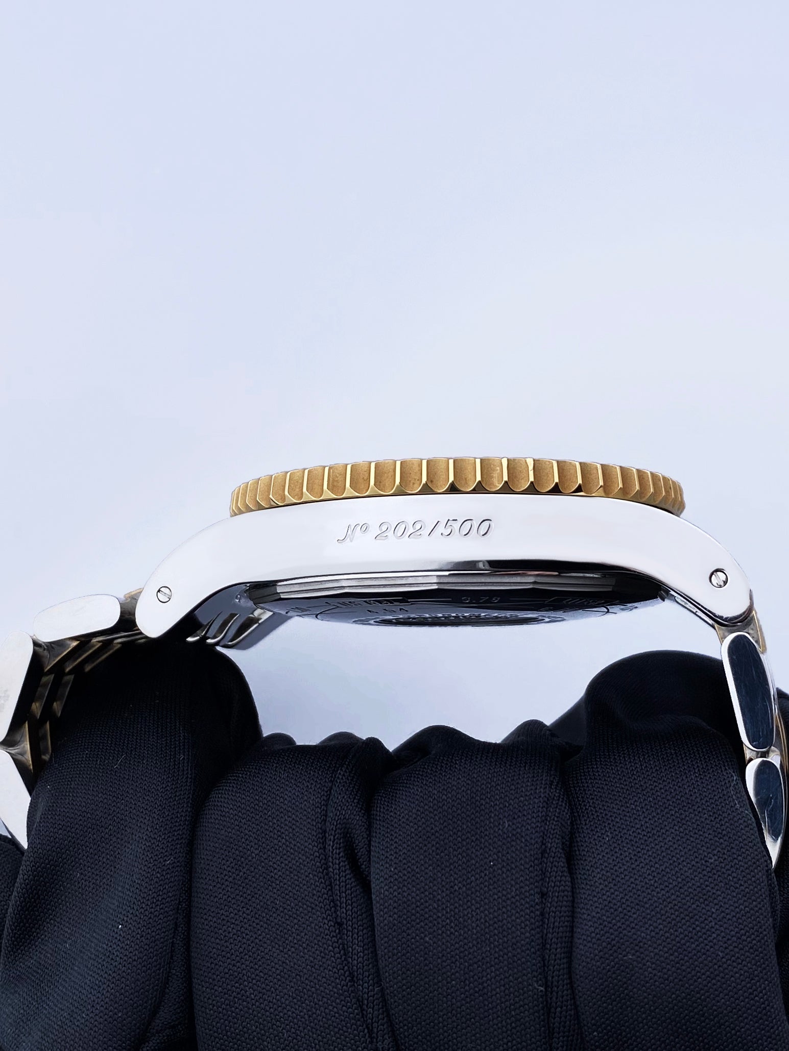 Breathing Montbrillant 47 Limited Edition Two-tone Mens Watch Box Papers