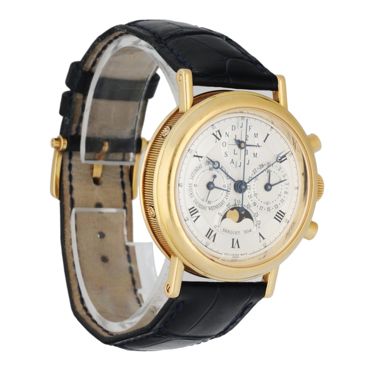 Breguet Classique Perpetual Calendar 3617 18k Yellow Gold Men's Watch