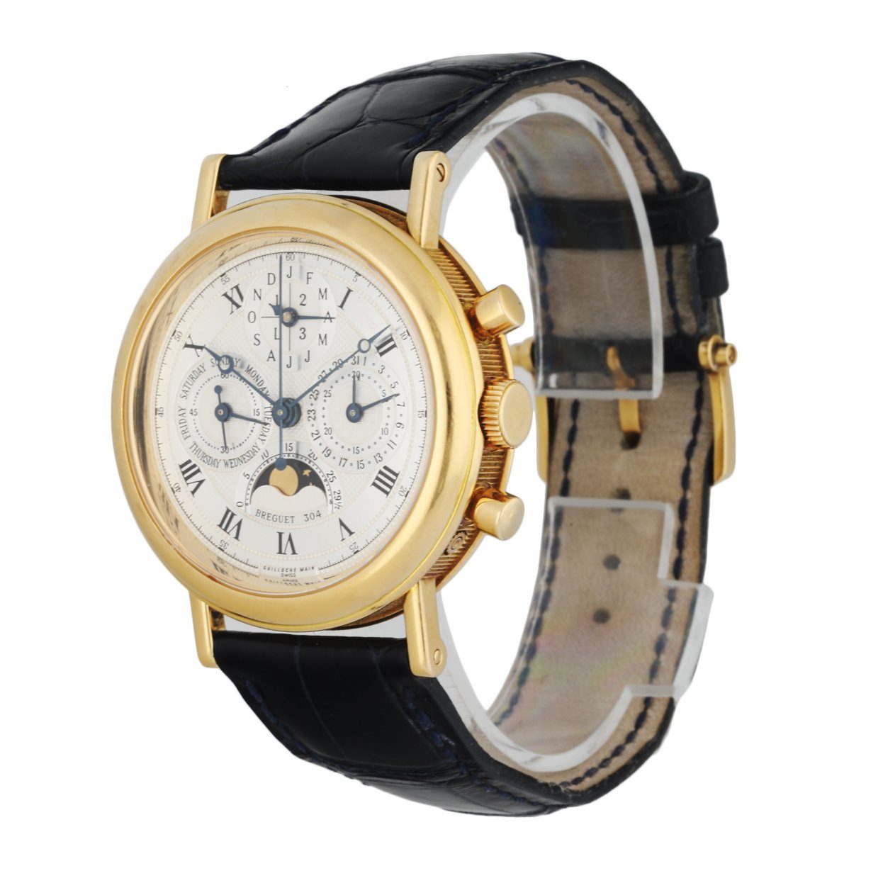 Breguet Classique Perpetual Calendar 3617 18k Yellow Gold Men's Watch