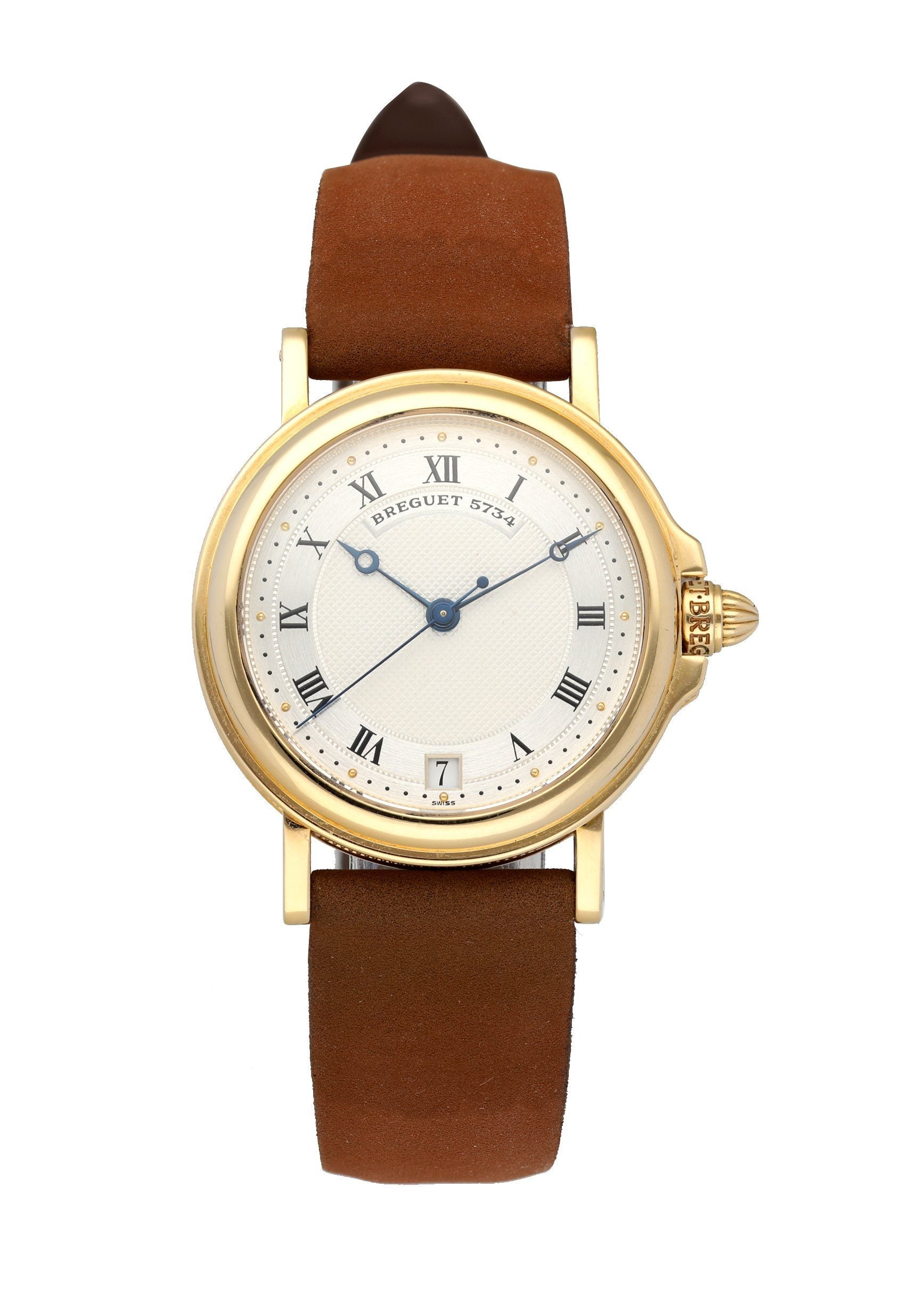 Breguet Marine 5734 18K Yellow Gold Automatic Men’s Watch - Wristwatch