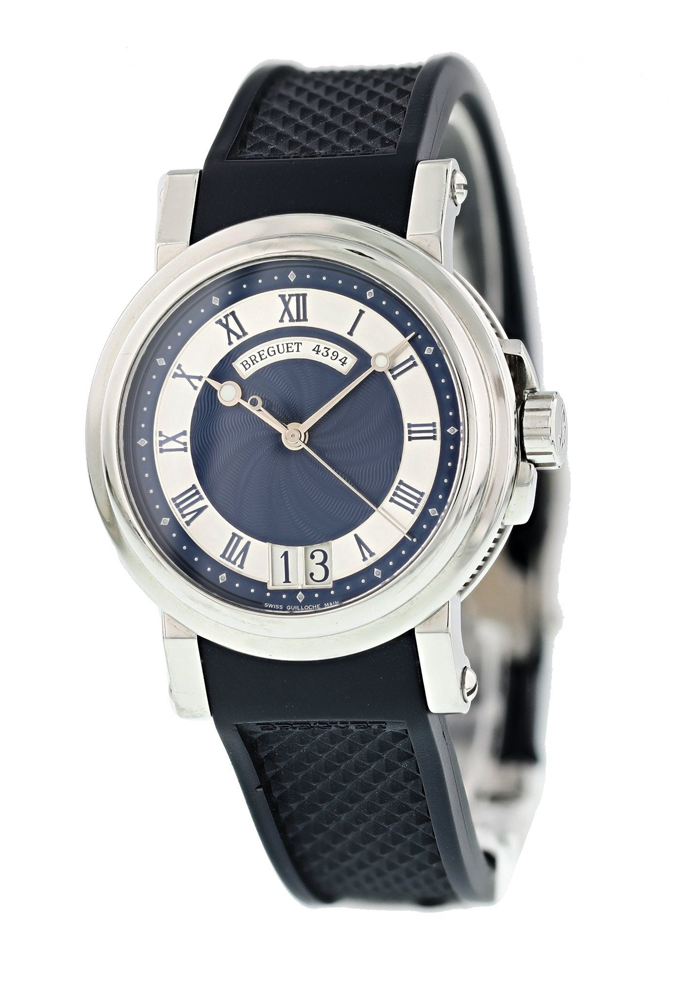 Breguet Marine Big Date 5857ST/12/5ZU Mens Watch