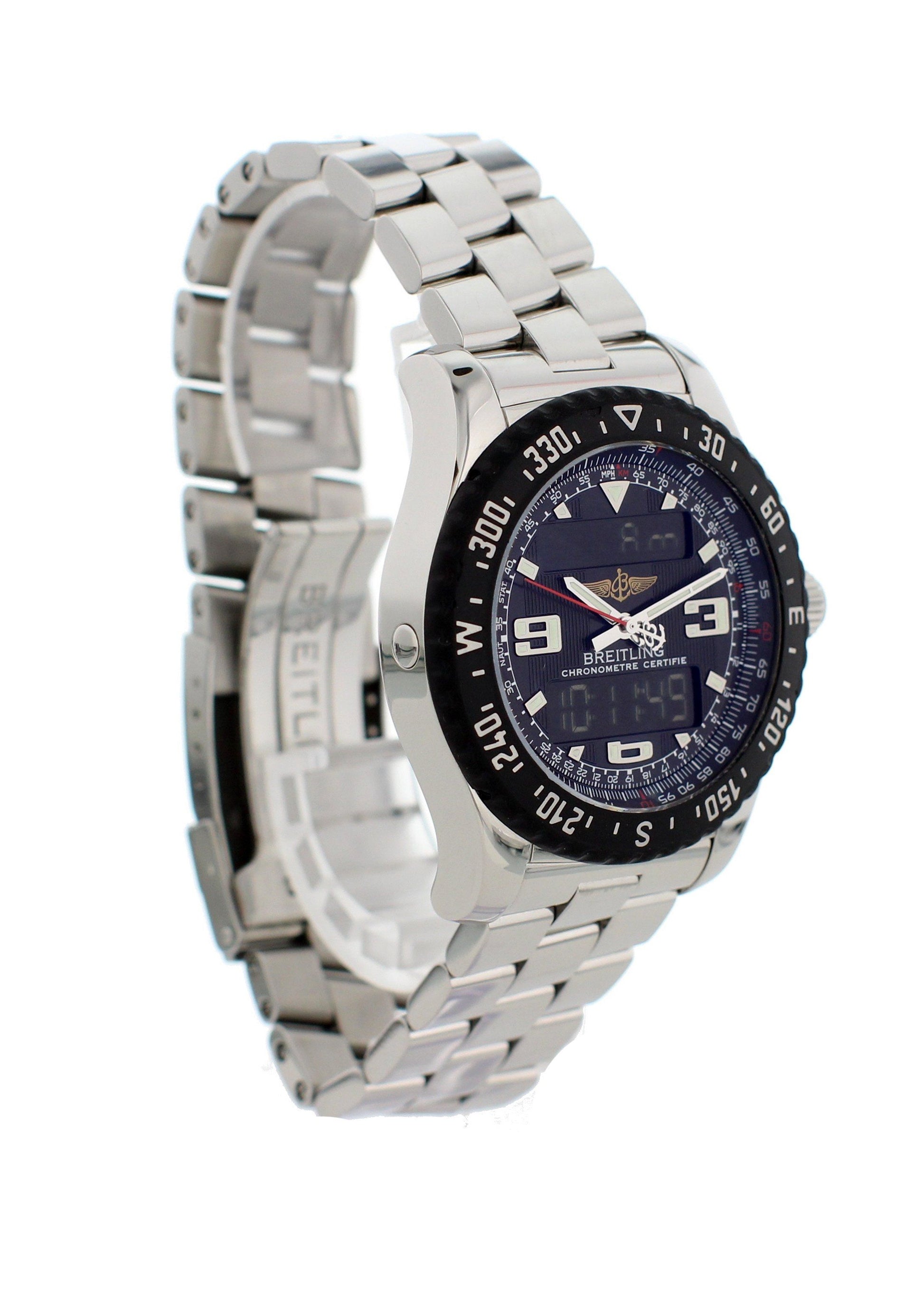 Breitling Airwolf Raven A78364 Chronometer Original Papers - Wristwatch