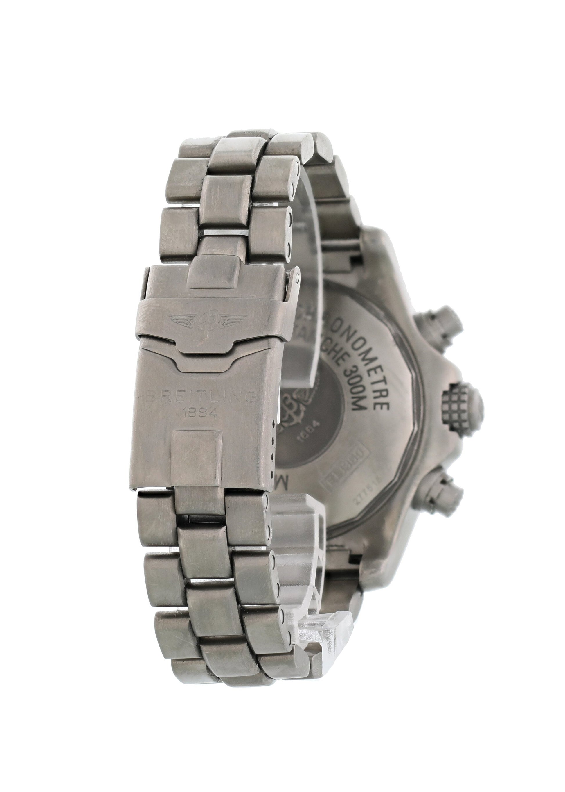 Breitling Avenger Chronograph E13360 Titanium Mens Watch - Wristwatch