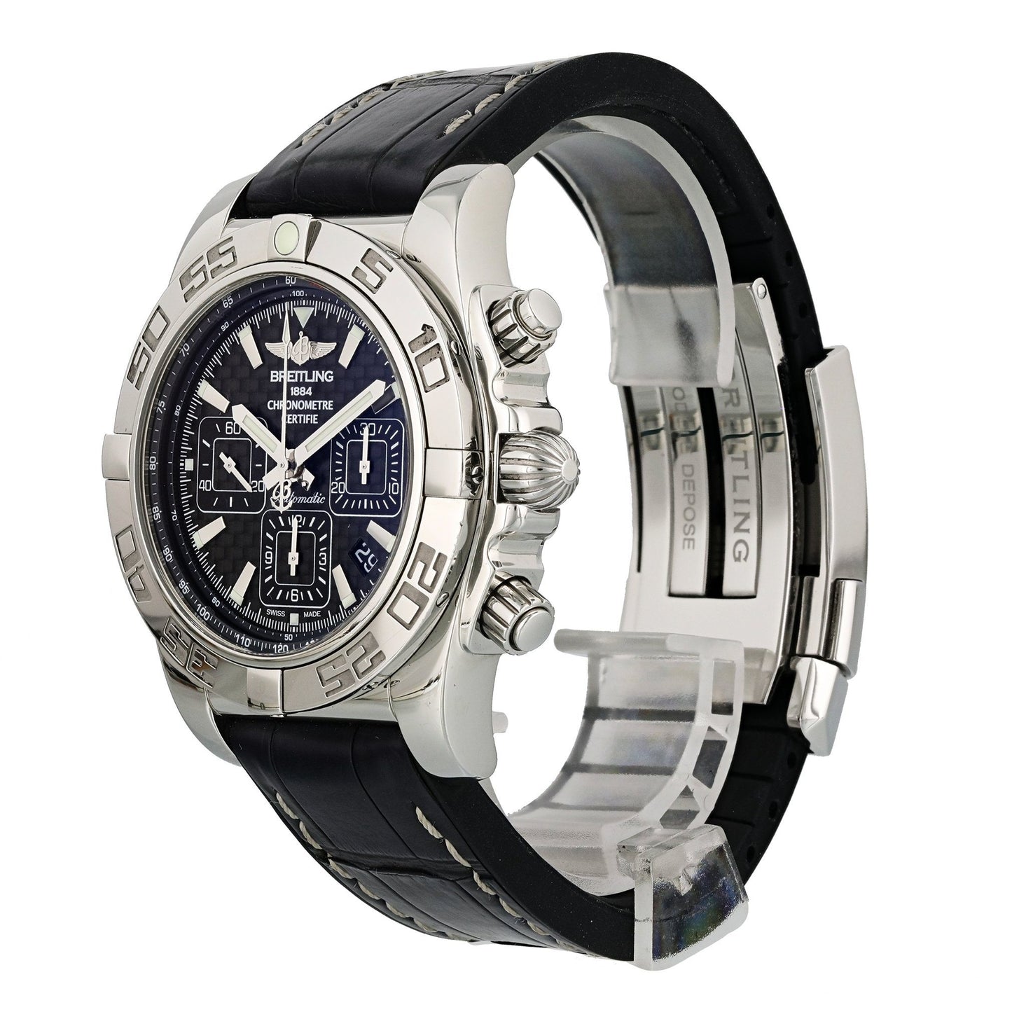 Breitling Chronomat AB0110 Mens Watch Box Papers - Wristwatch