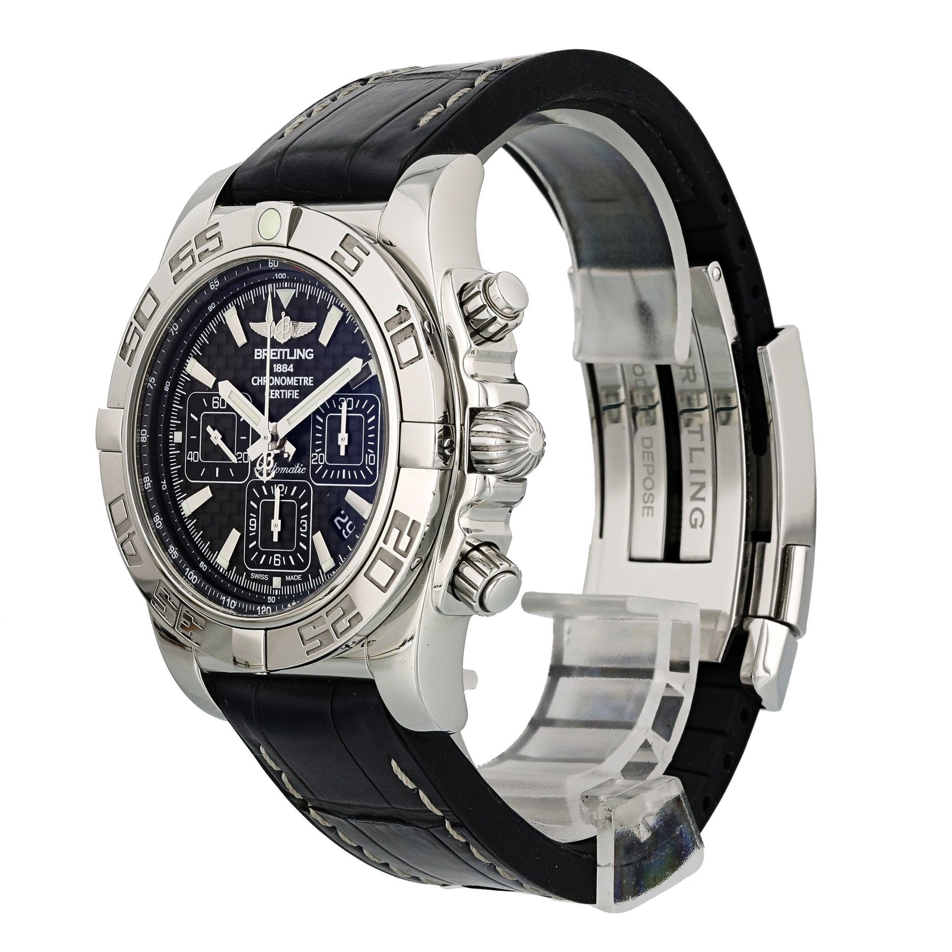 Breitling Chronomat AB0110 Mens Watch Box Papers - Wristwatch