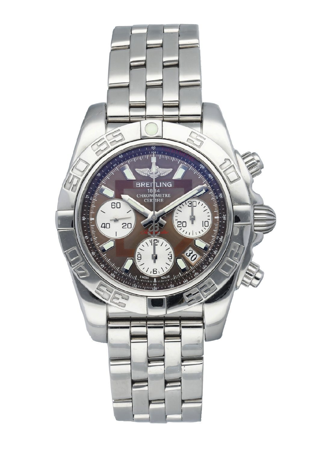 Breitling Chronomat AB0140 Mens Watch With Papers - Virtual