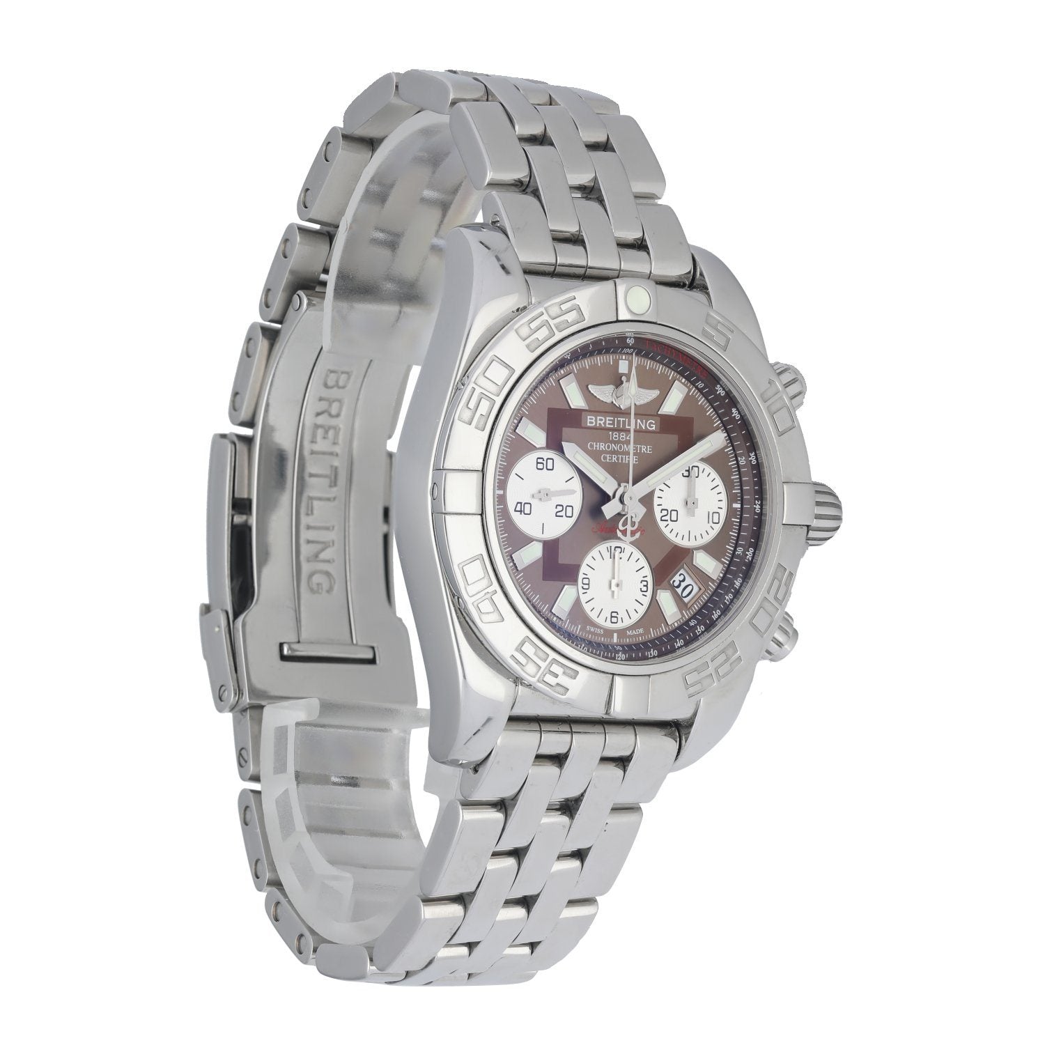 Breitling Chronomat AB0140 Mens Watch With Papers - Virtual