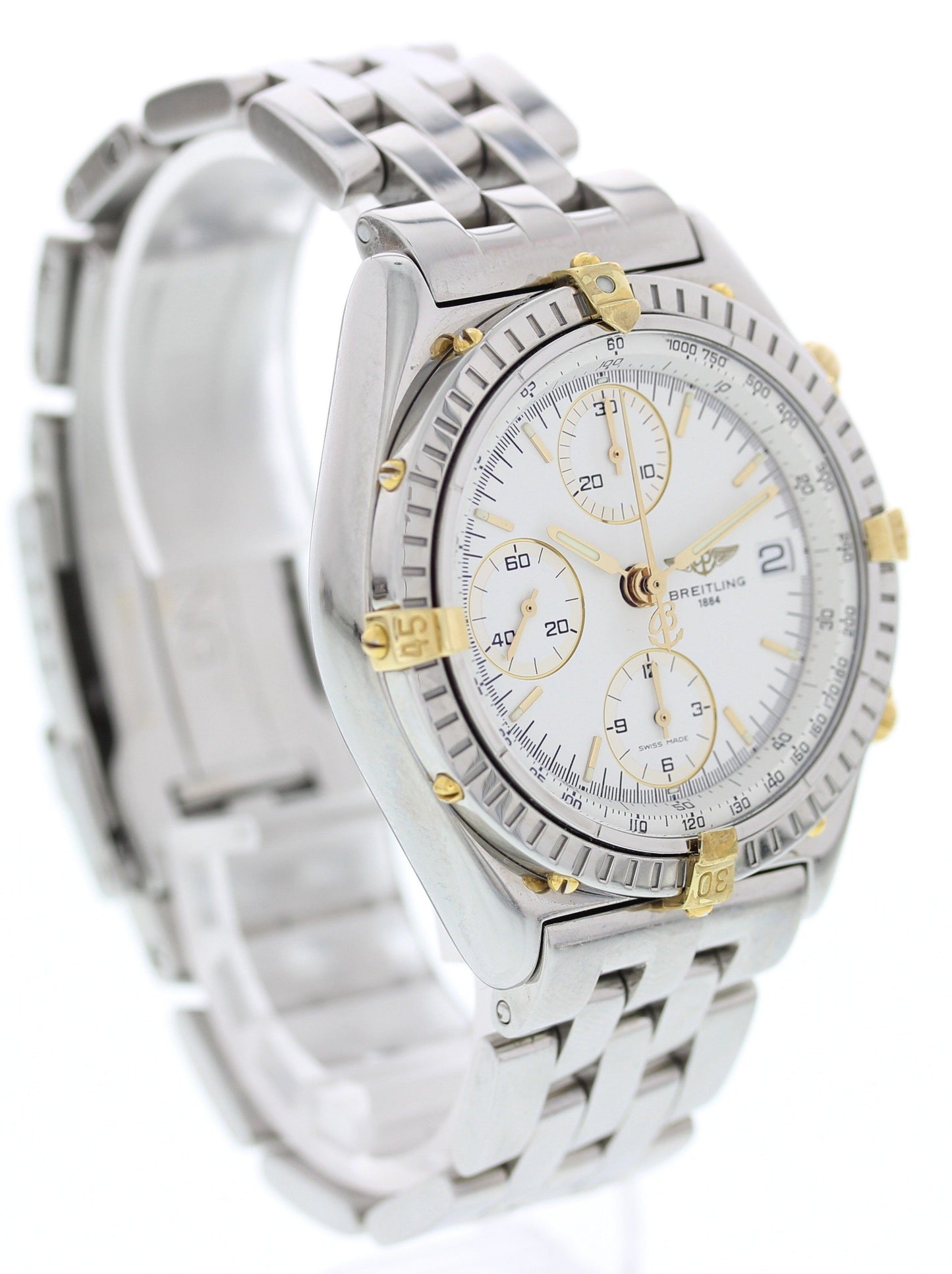 Breitling Chronomat B13048 18K YG/SS