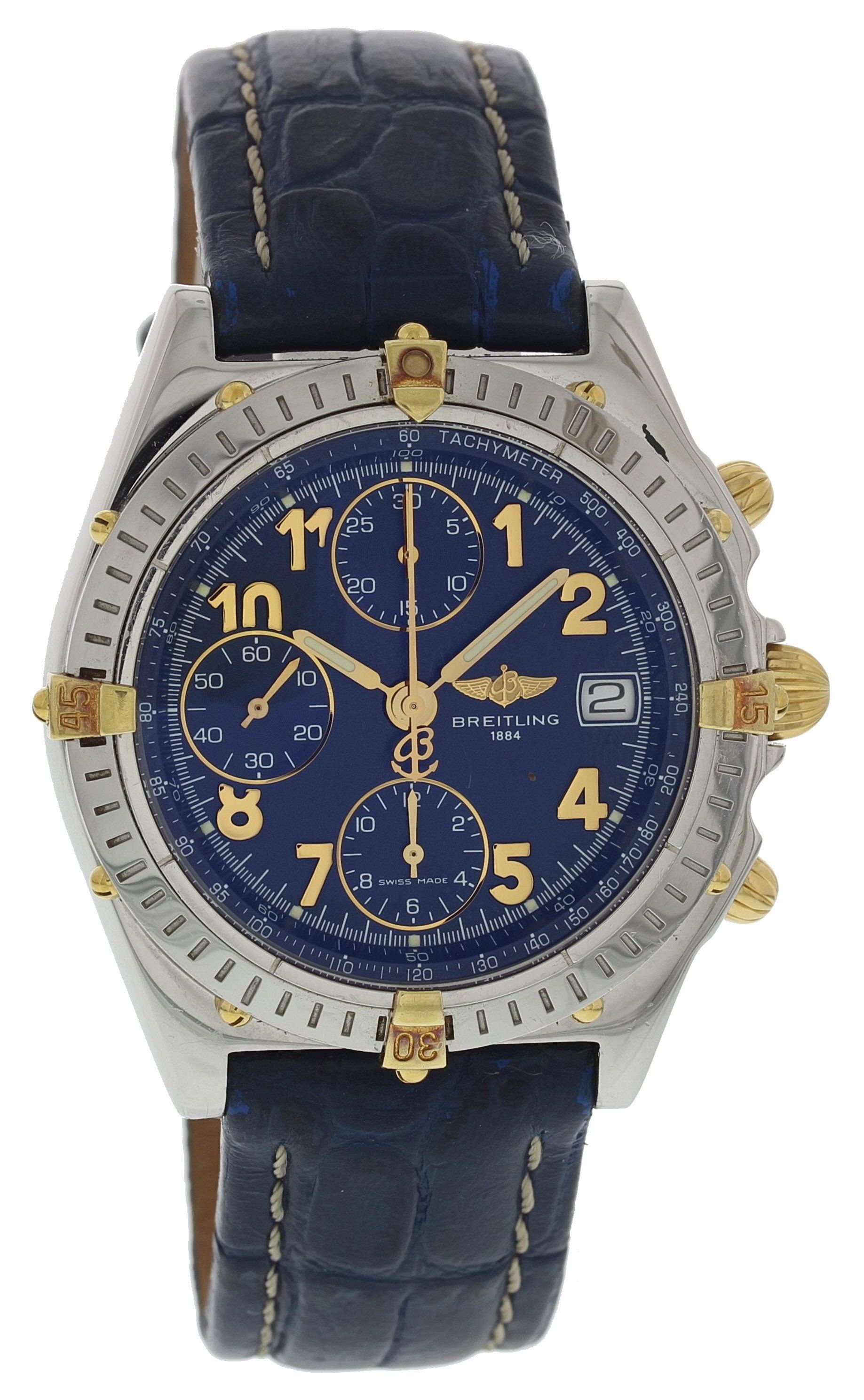 Breitling Chronomat B13050.1 Automatic Blue Dial - Wristwatch
