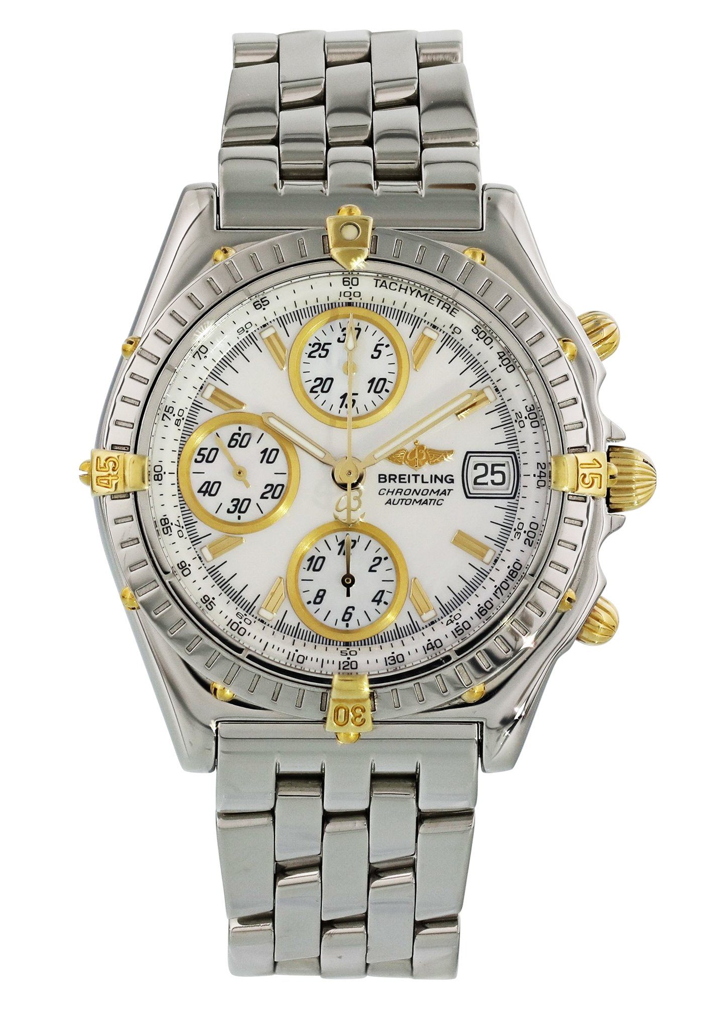 Breitling Chronomat B13050.1 MOP Dial Mens Watch - Wristwatch