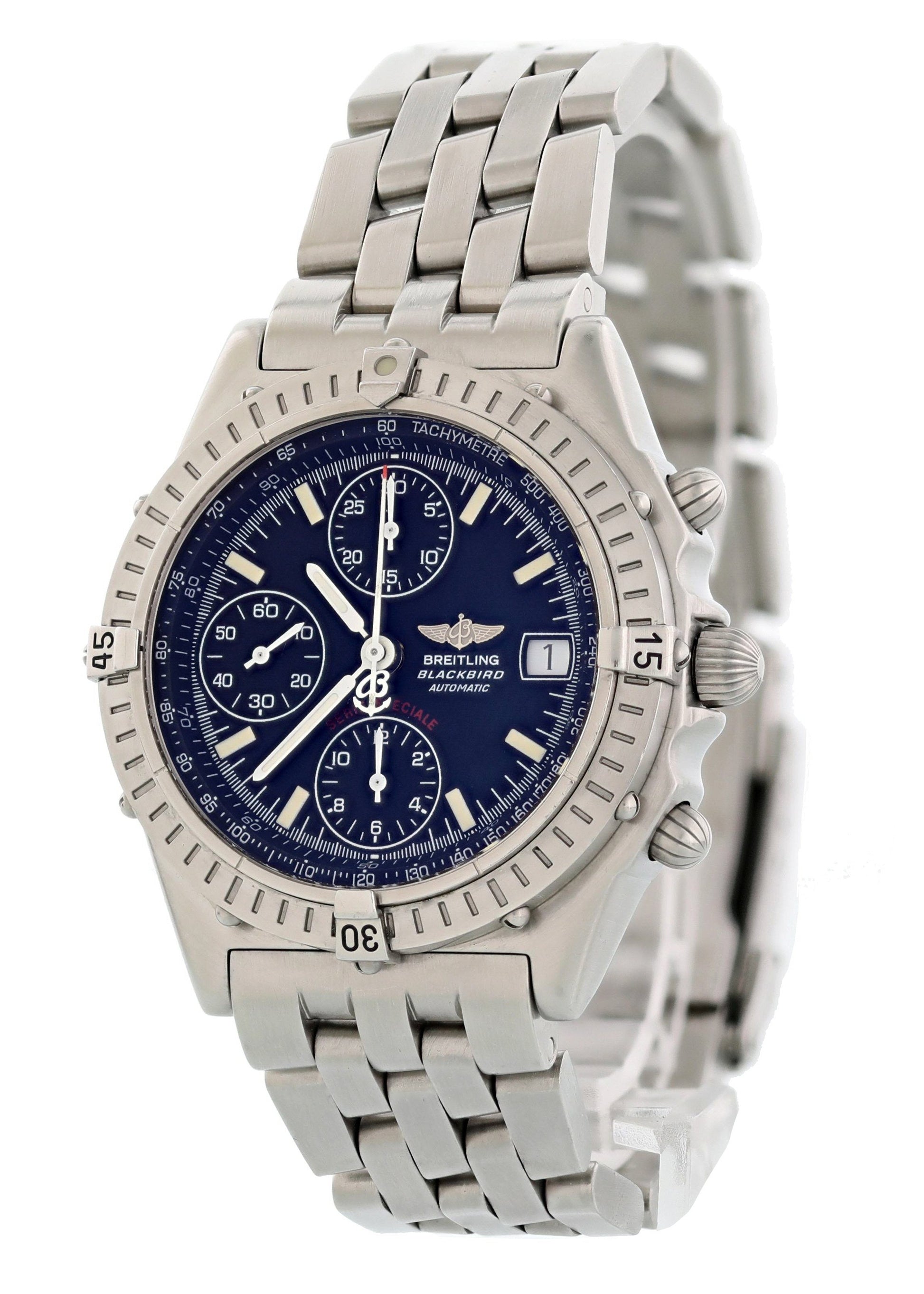 Breitling Chronomat Blackbird A13350 Mens Watch – Phigora