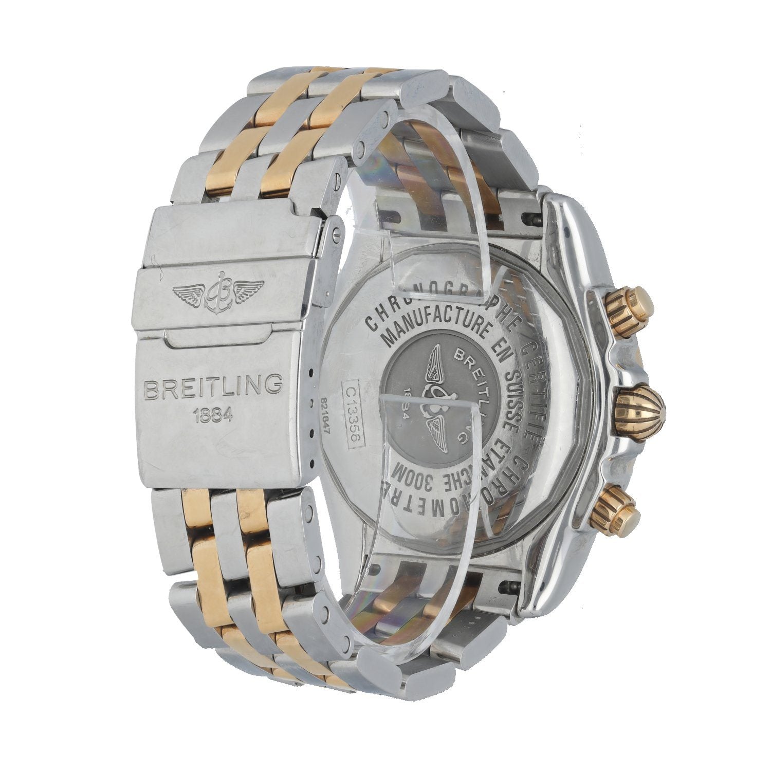 Breitling Chronomat Evolution C13356 Diamond Bezel Men's Watch