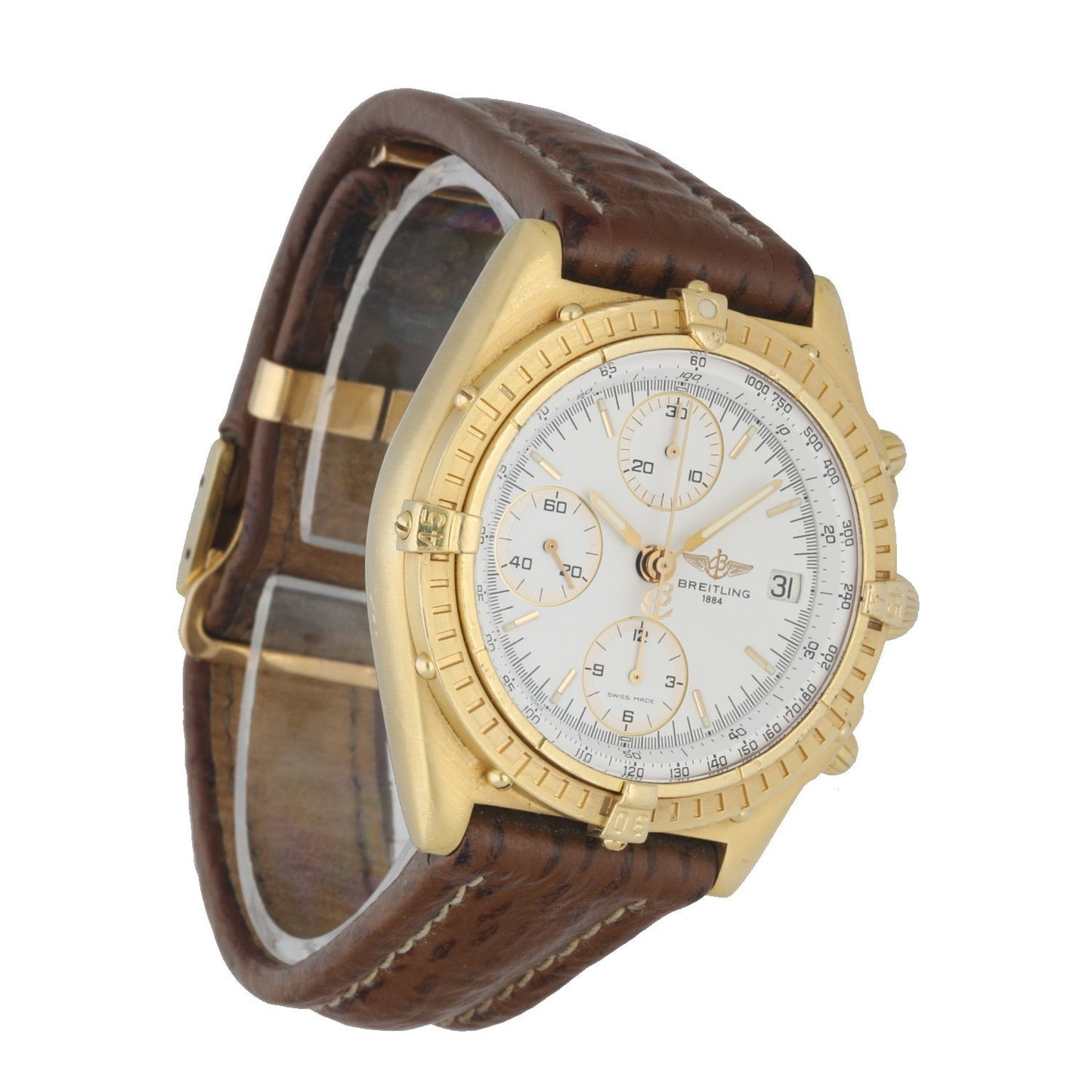Breitling Chronomat K13048 18K Yellow Gold Men’s Watch - Wristwatch