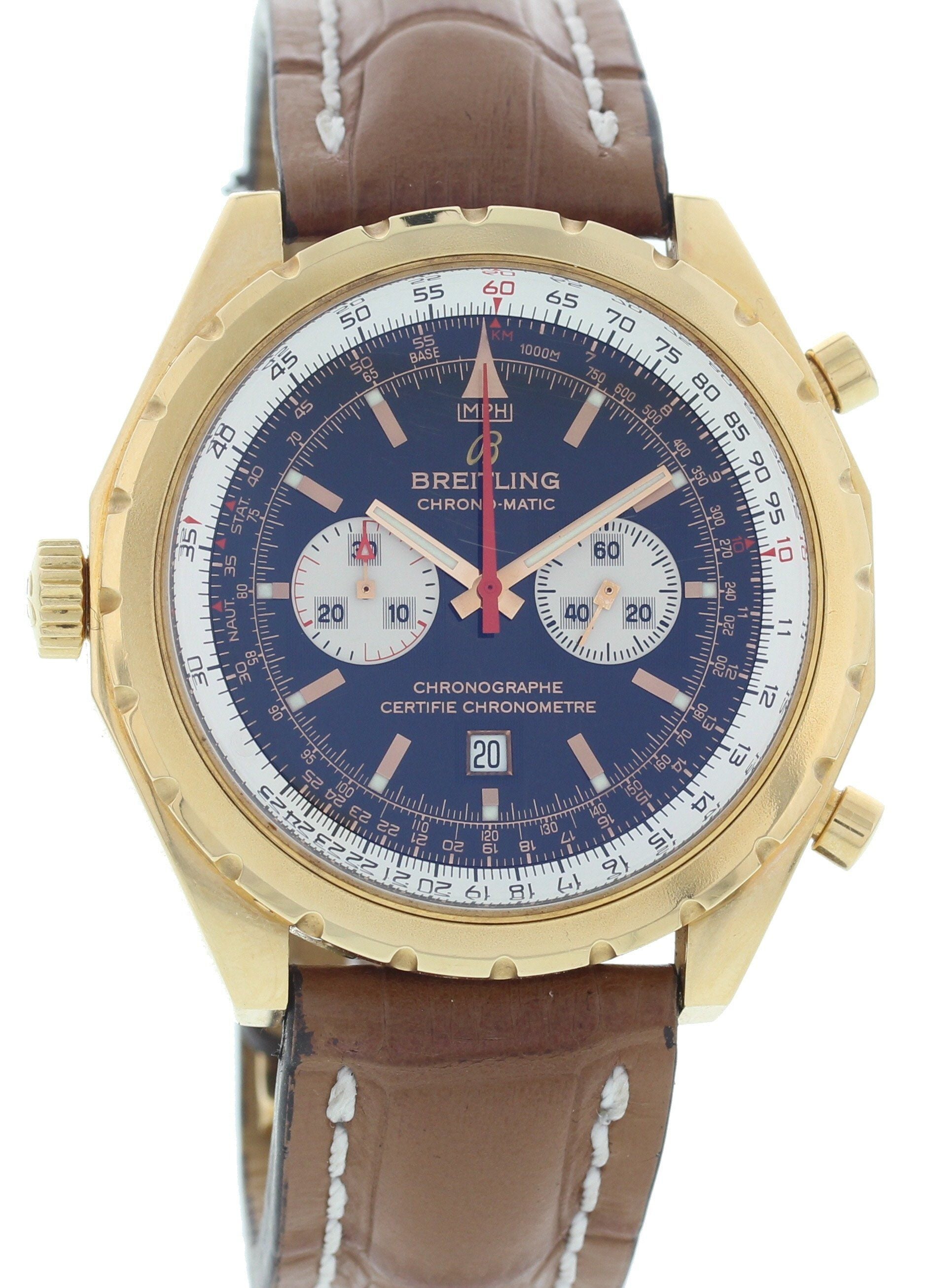 Breitling Chronomatic H41360 18K Rose Gold Limited Edition - Virtual