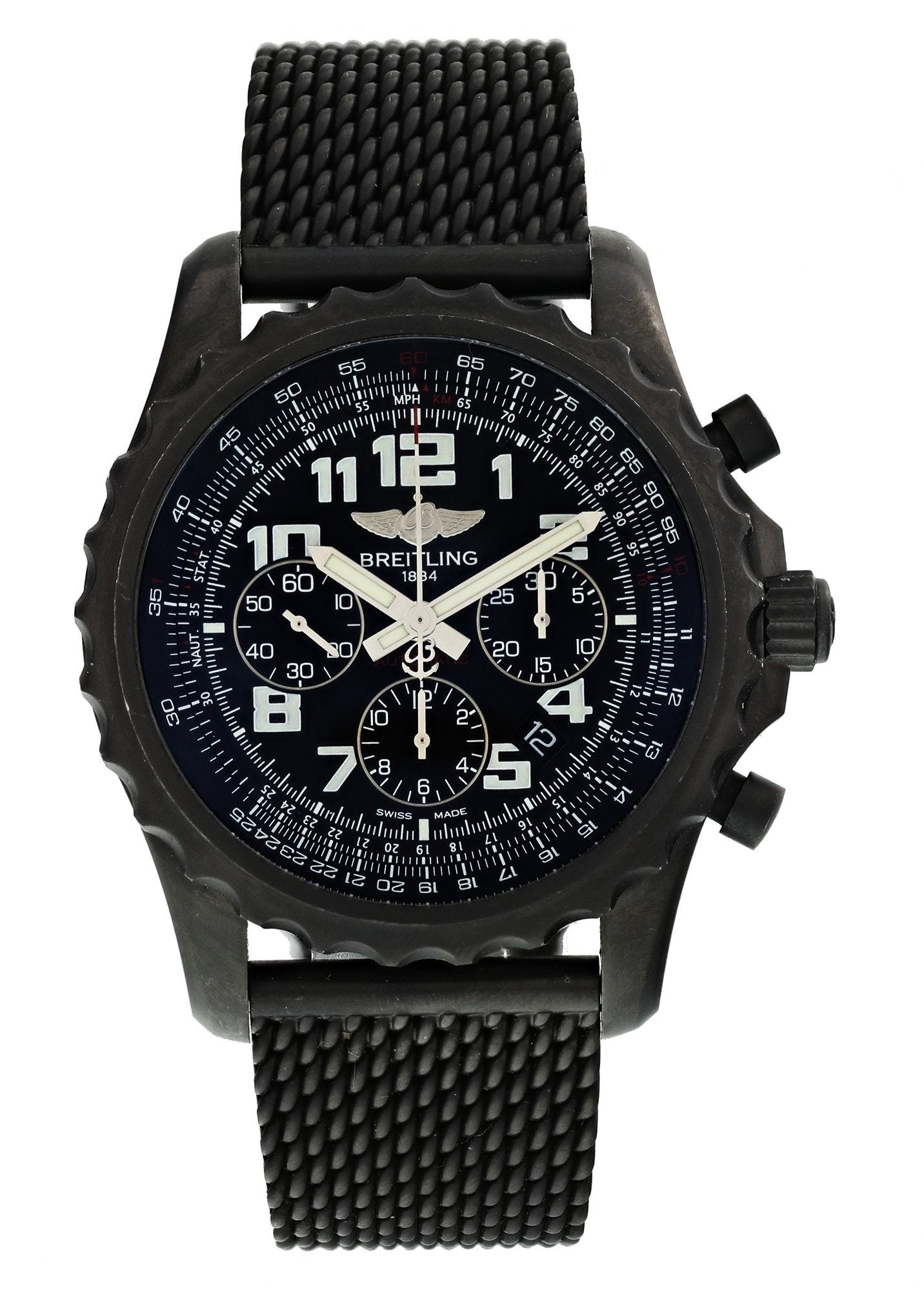Breitling Chronospace M23360 Mens Watch Box Papers - Wristwatch