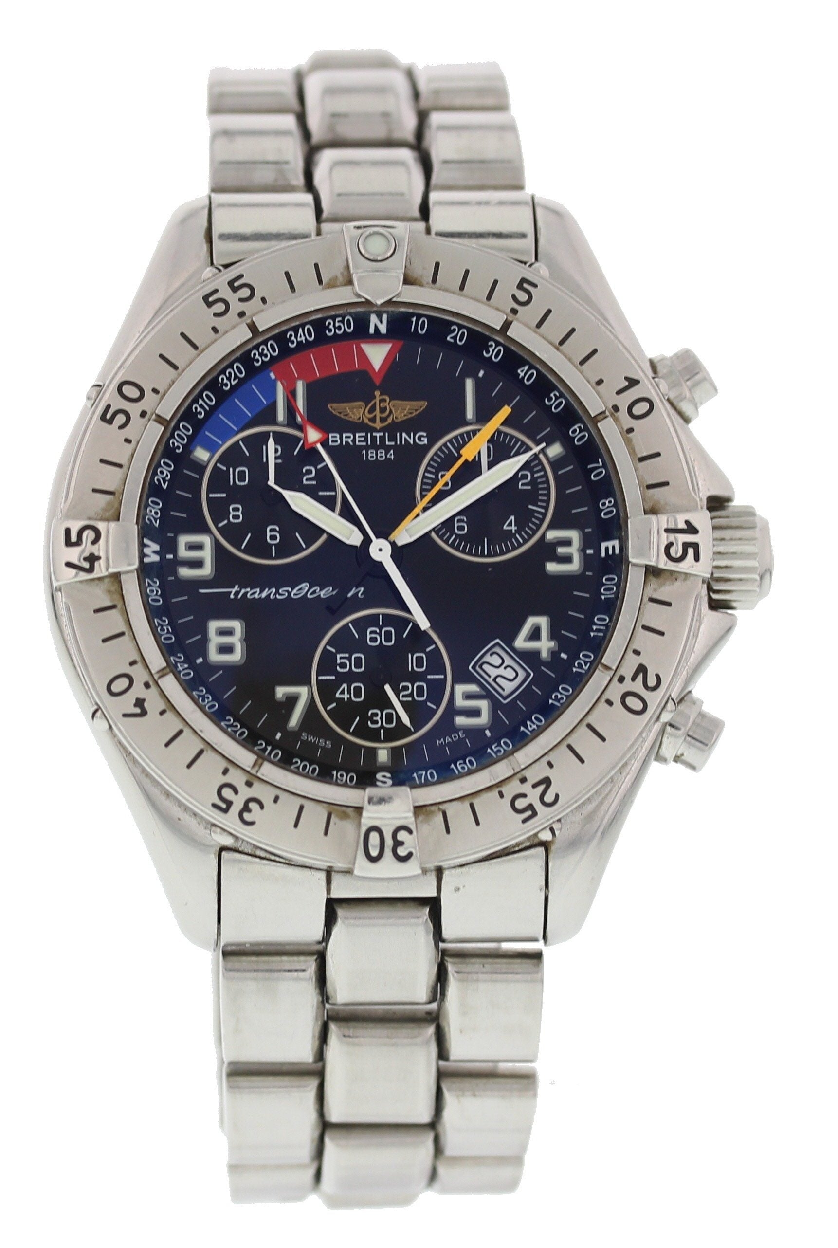 Breitling Colt Chronograph Transocean A53340 Stainless Steel