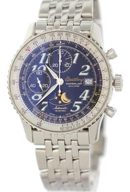 Breitling Montbrillant Eclipse A43030 Automatic Box & Papers - Wristwatch