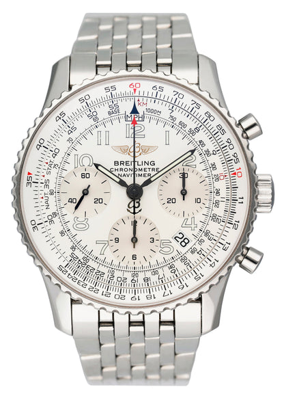 Breitling Navitimer A2332212 Stainless Steel Mens Watch Box Papers - Wristwatch