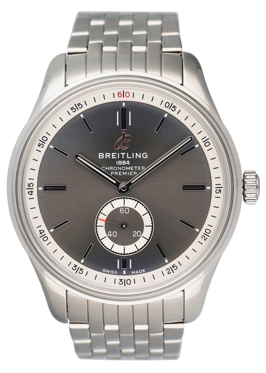 Breitling Premier Automatic 40 A37340 Mens Watch Box Papers - Virtual